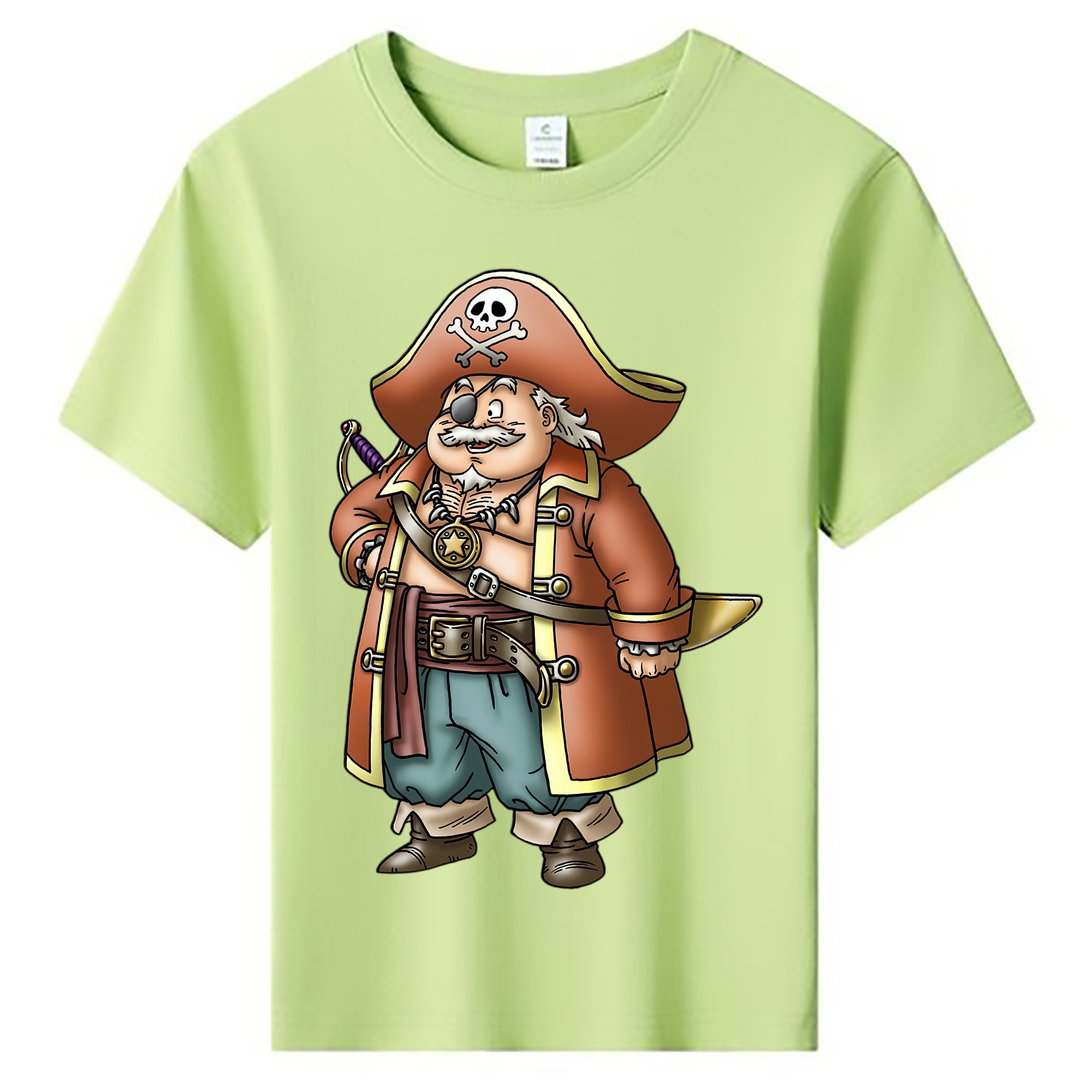 （画像用） ドラゴンクエスト Doragon Kuesuto Dragon Quest 綿100％キッズTシャツ（フロントプリント）